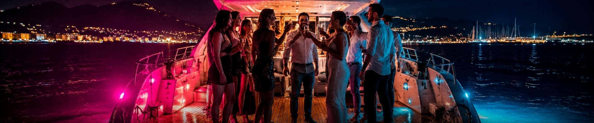 Celebraciones privadas a bordo en yate Nautic.vip Almería